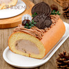 糯糯香栗·栗子榛子奶油卷（半卷）（Chestnuts and hazelnut cream roll） 商品缩略图0