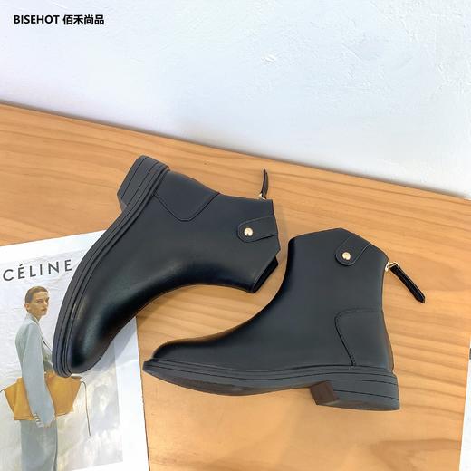 新品冬季薄绒时尚女矮靴舒适百搭798B25510 商品图5