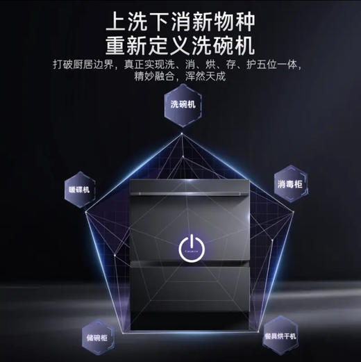 卡萨帝（Casarte）洗碗机 CWC8-B17B中子和美 商品图5