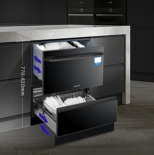 卡萨帝（Casarte）洗碗机 CWC8-B17B中子和美 商品图2