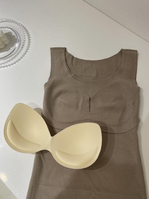 【2件99！竖条德绒文胸背心A0912胸垫可拆卸款！】厂家直出的德绒背心来了！进口德绒高品质纤维，黑科技保暖，德国拜耳公司官方指定面料使用商！8色可选，柔软细腻贴身百搭，可穿着入睡！ 商品图9