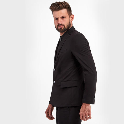 EMPORIO ARMANI 阿玛尼 男士休闲外套 黑色 6L1GL0 1JGXZ 0999 商品图3