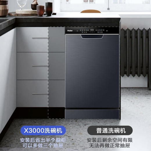 海尔（Haier）洗碗机 EYBW122286BKU1 商品图11