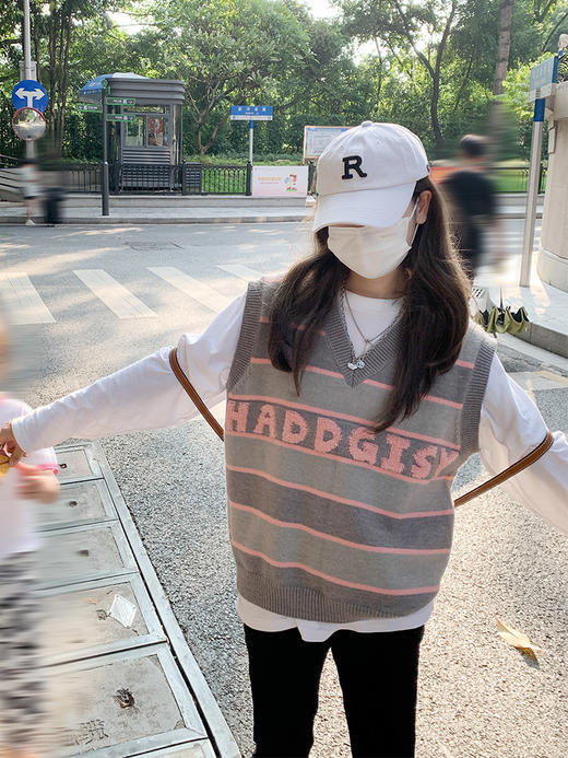 <曾小咸推荐>【叠穿界MVP】针织马甲 商品图3