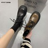 新品冬季加绒牛皮系带马丁靴846B25509 商品缩略图1