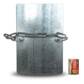 新小白705铁板锁+卫星挂锁38号