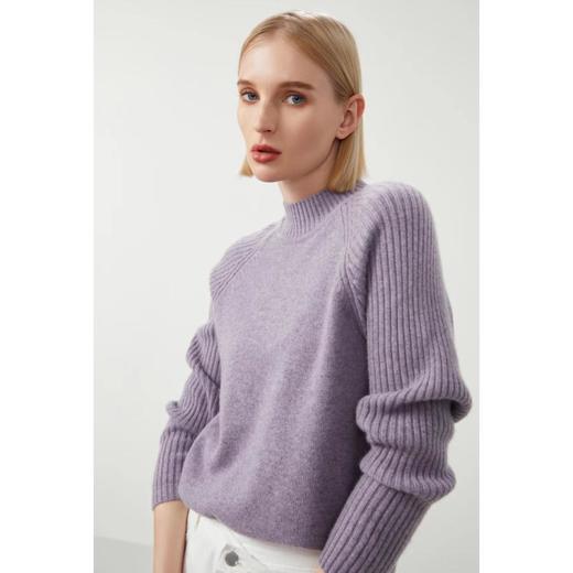 3楼珍贝半高领插肩女衫 商品图1