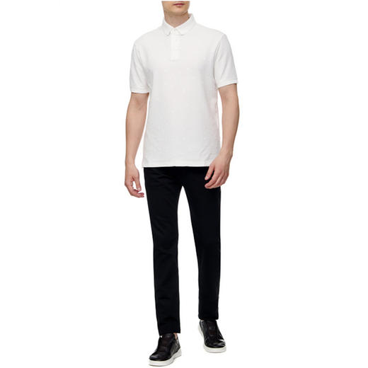 EMPORIO ARMANI 阿玛尼 男士短袖T恤 白色 6L1F91 1JCYZ 0153 商品图1