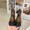 新品牛皮百搭舒适一脚蹬马丁靴846B25508（W） 商品缩略图8