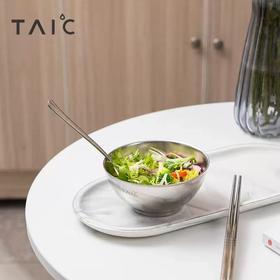 【TAIC 太可】纯钛碗筷套装 轻奢中式家用简约一人食餐具礼盒