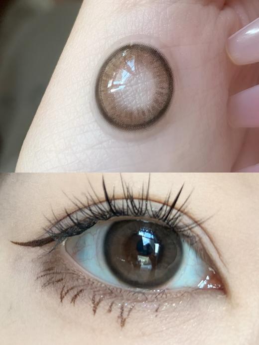 【日抛】H04-Brown·Holydeer丨清透麻薯棕14.2mm（日抛/一盒10片装） 商品图5