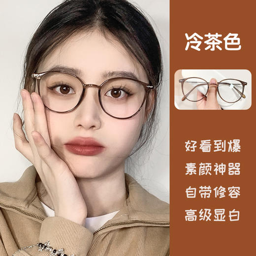 普莱斯PR20017 TR+合金 小红书同款ins风素颜超轻光学镜架 商品图1