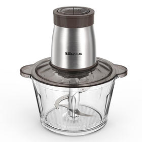 小熊（Bear）家用电动不锈钢小型多功能搅拌搅肉机2L