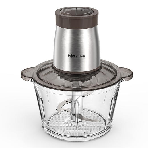 小熊（Bear）家用电动不锈钢小型多功能搅拌搅肉机2L 商品图0