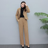 减龄港味洋气休闲阔腿毛呢套装HR-WN9399 商品缩略图1