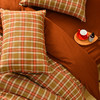 复古格纹四件套全棉秋冬床品 商品缩略图2
