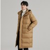 「4款配色！2022秋冬新款」柔菇菇羽绒服男 连帽中长款90绒白鹅绒加厚外套上衣 商品缩略图3