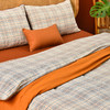 英伦格纹床上四件套纯棉秋冬床品 商品缩略图1