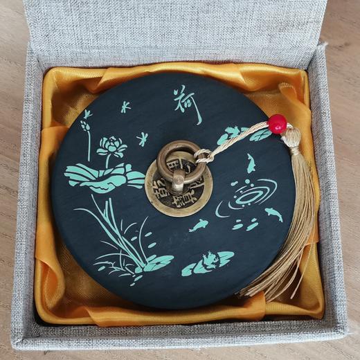 天然原始歙砚 带盖小砚台 商品图1