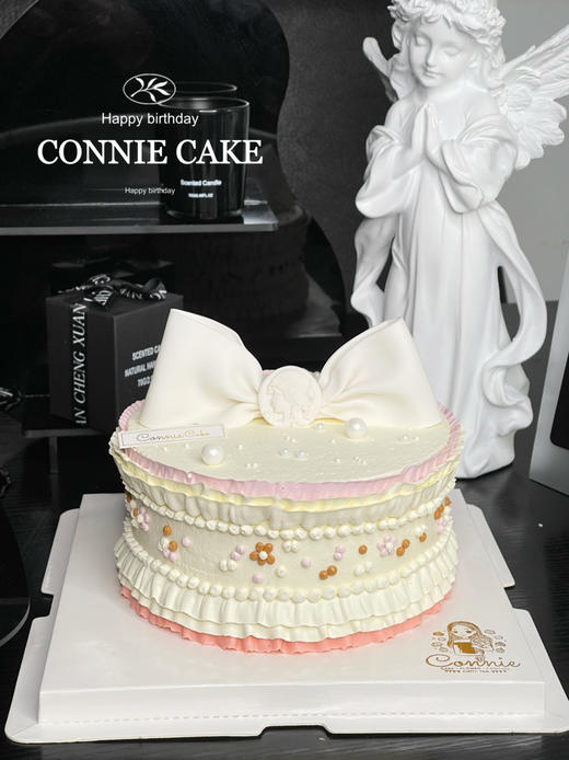 【1165】复古白蝴蝶结 商品图3