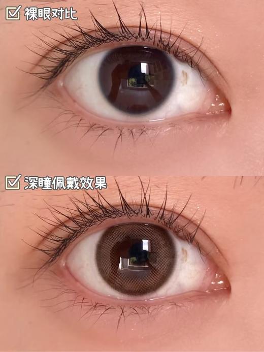 【日抛】H06-Brown·Holydeer丨琥珀蜂蜜棕14.2mm（日抛/一盒10片装） 商品图5