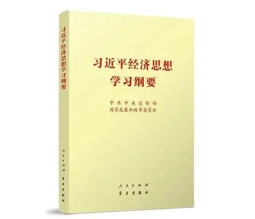 月读一书：《习近平经济思想学习纲要》（出版社：人民出版社、学习出版社） 商品图0