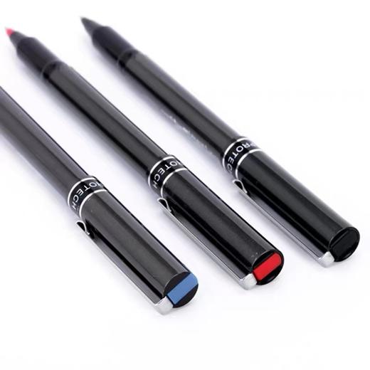 日本进口uni三菱UB-155直液式走珠笔0.5mm商务耐水性签字笔学生中性笔uniball笔黑红蓝文具用品商务办公黑色签字笔ub155水笔 商品图8