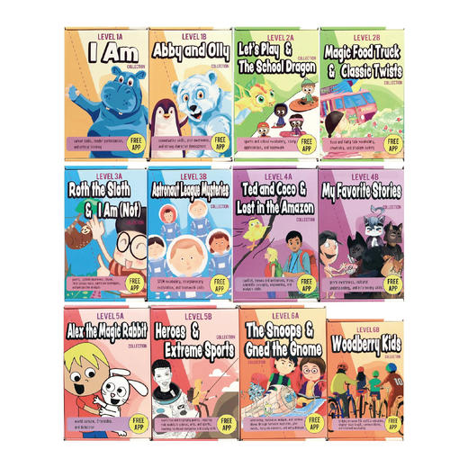 【直播专项】Read with you 陪你读书英语分级阅读  1-6级 商品图0