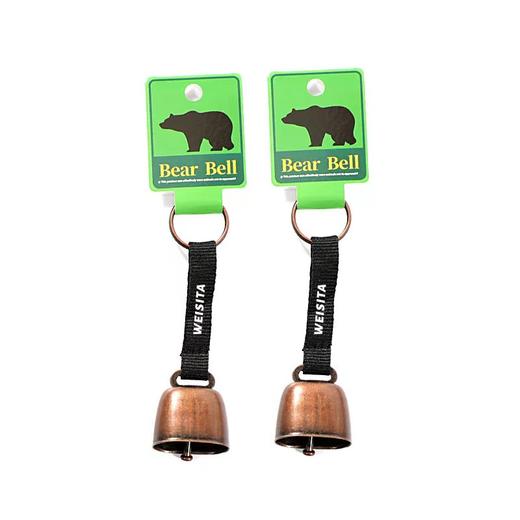 熊铃户外徒步露营警示熊铃铛彩色织带腰挂铃铛 商品图5