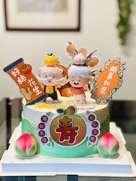 6-8寸  寿星款NO.3（两位老人） 