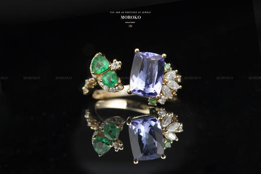 秘密花园 | 宝石组合戒指 商品图0