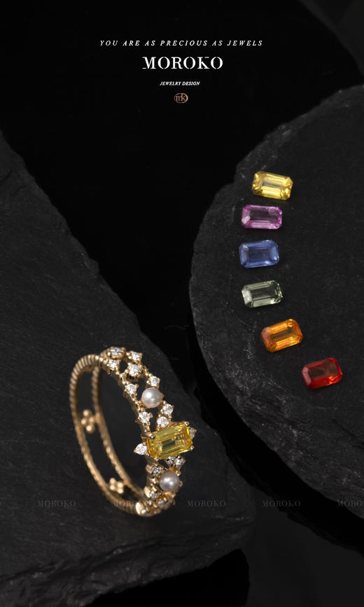 初雪与星星系列·设计戒指 商品图1