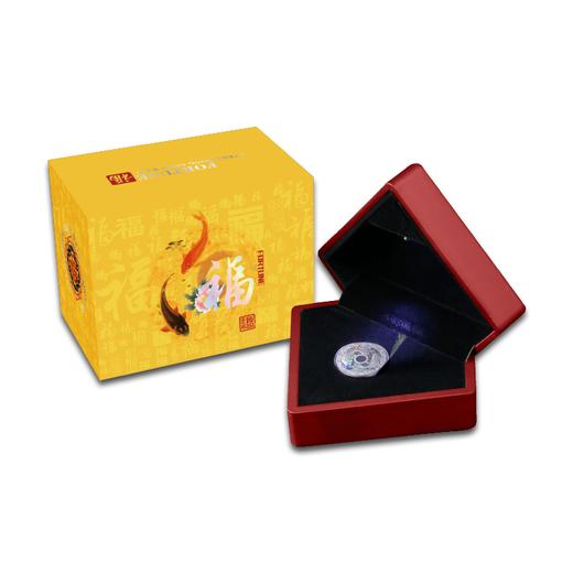 福禄寿喜银币！全息幻彩，镂空可佩戴！ 商品图7