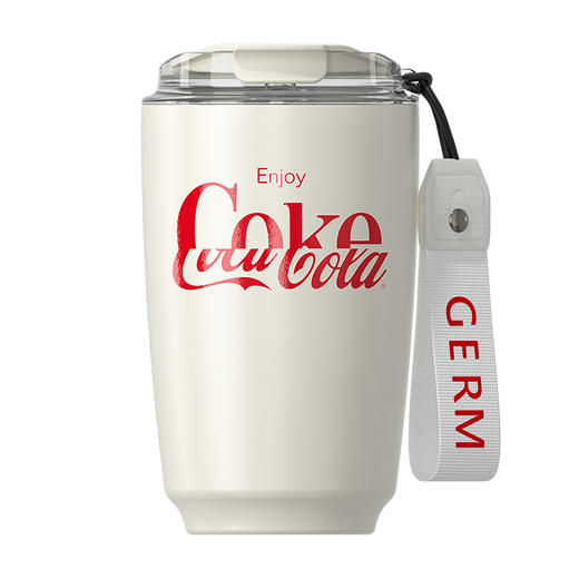 GE-CK22AW-B9 可口可乐联名款摩卡保温杯（茶白色） 商品图0