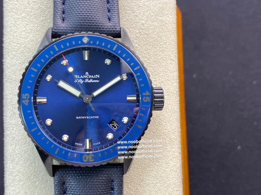 GF厂【陶瓷壳】 Blancpain宝珀五十噚五十寻50寻系列5005-0153-naba腕表(深潜器限量腕表) 商品图1