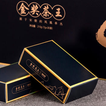 【源于宋朝的凤凰单丛】潮乡 金奖茶王 宋种一号 高端礼品 210g/盒 臻品礼盒装（京东同款） 商品图6