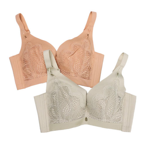 美季美优H恋链珠华云感棉文胸W251A05 商品图4