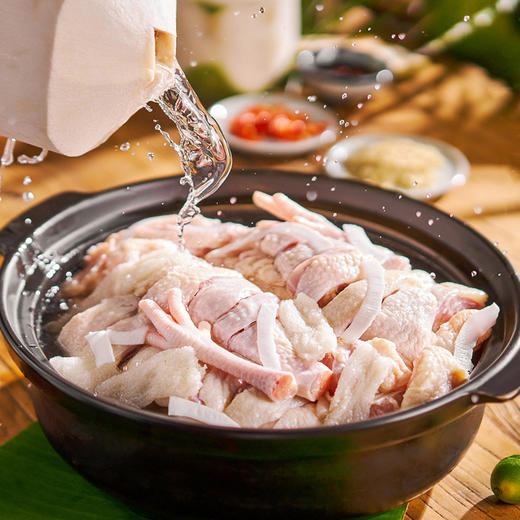 圳椰 海南椰子鸡汤套餐 | 只需8分钟，在家吃上清甜鲜美滑嫩 商品图0
