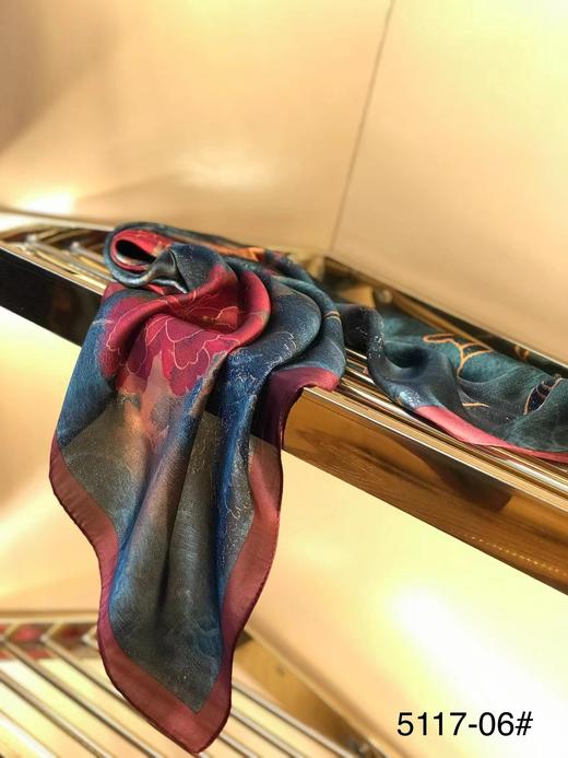 优品堂【织锦方巾】70×70方巾 商品图5