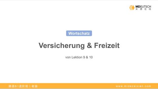 【词汇】保险&业余时间丨L9-10 商品图0