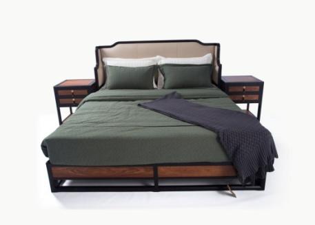 苏梨上品家具 忆江南系列  中式卧室大床 商品图3