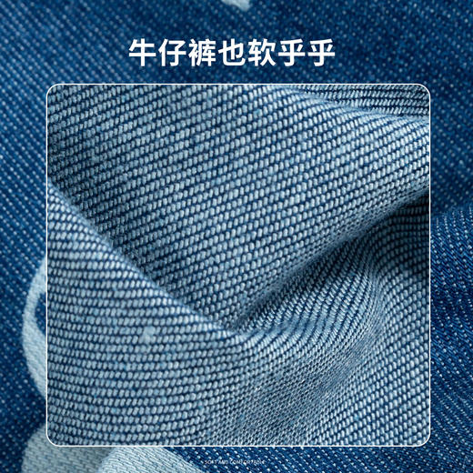 【商场同款】
迪士尼童装春秋新品男童满印复古牛仔裤时尚潮酷长裤 商品图6
