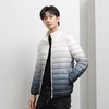 「水墨渐变色！2022秋冬新款」柔菇菇轻薄羽绒服 男立领渐变色简约90绒外套上衣 商品缩略图1