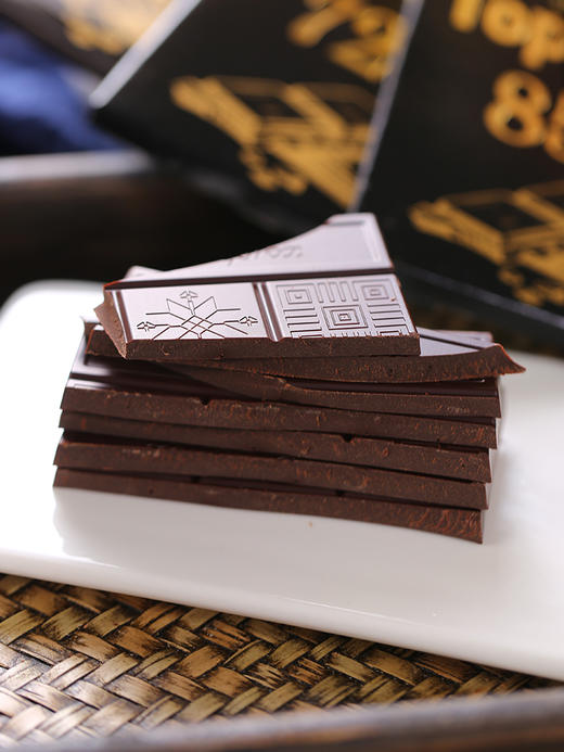 【中欧班列精选2块】俄罗斯进口黑巧克力康美纳卡牌68%\72%\85%\90%可可90g/块 商品图7