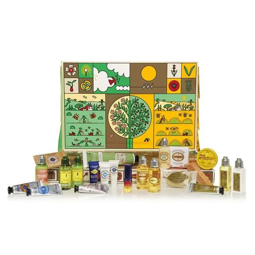 【预售】L occitane欧舒丹2022日历24件圣诞套装倒数护肤礼盒 商品图0