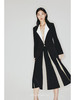 【追光】薄纱撞色拼接收腰西装外套/23003 商品缩略图1