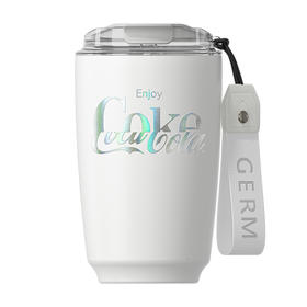 GE-CK22AW-B9-1 可口可乐联名款摩卡保温杯（琉璃白）