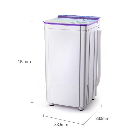 小鸭6.5公斤 脱水机 甩干机小型 迷你不锈钢甩干桶脱水桶 T65-688 商品图8