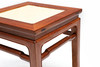 红桥红  家具严选  缅甸花梨（大果紫檀）【藤面 40马蹄腿带束腰 方凳】 商品缩略图3