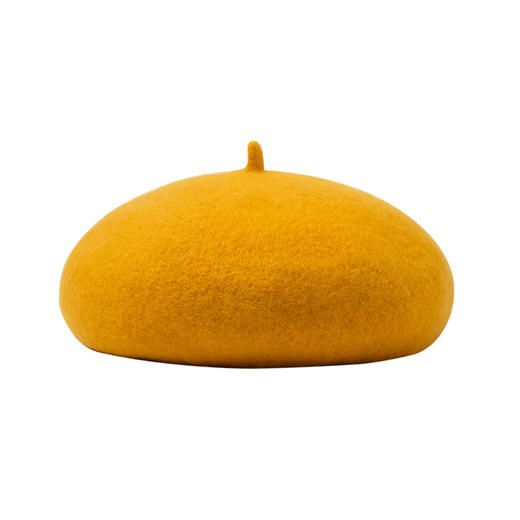 「13款配色！22秋冬新款」日系简约毛呢贝雷帽 保暖女画家帽成人复古帽子配饰 商品图4